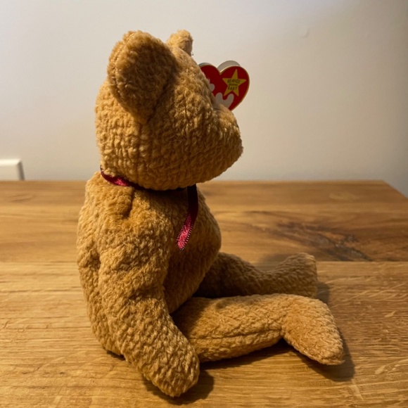 Ty Beanie Babies Curly Classic Bear Brown 1996 – New Tag On VINTAGE - Picture 8 of 10